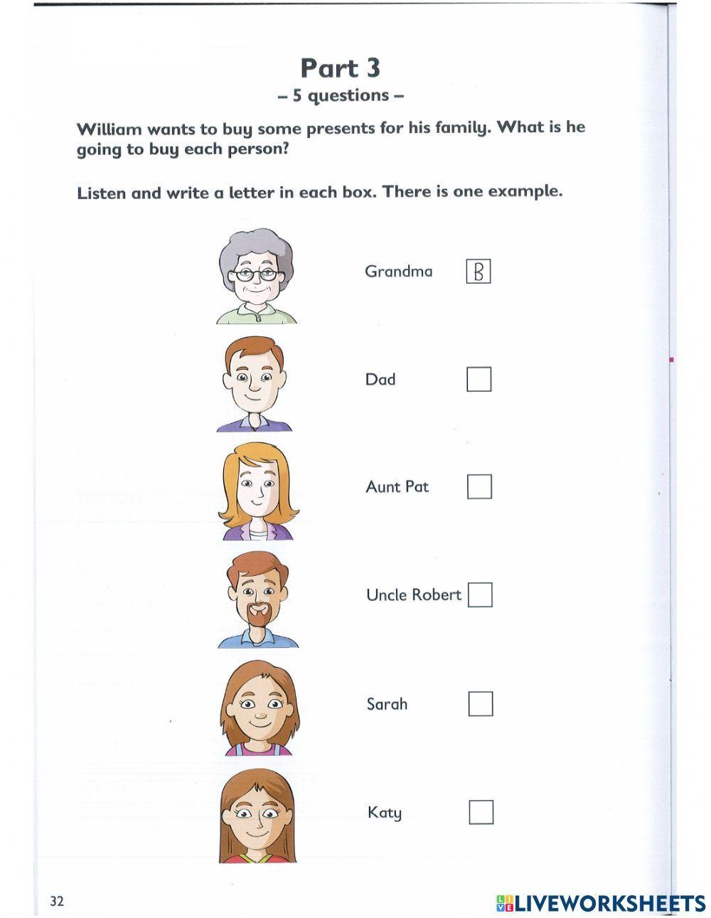 Test 2 Listening part 3