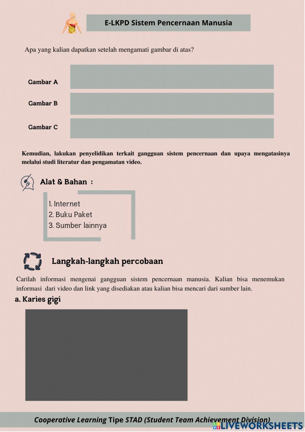 LKPD 4 Gangguan Sistem Pencernaan