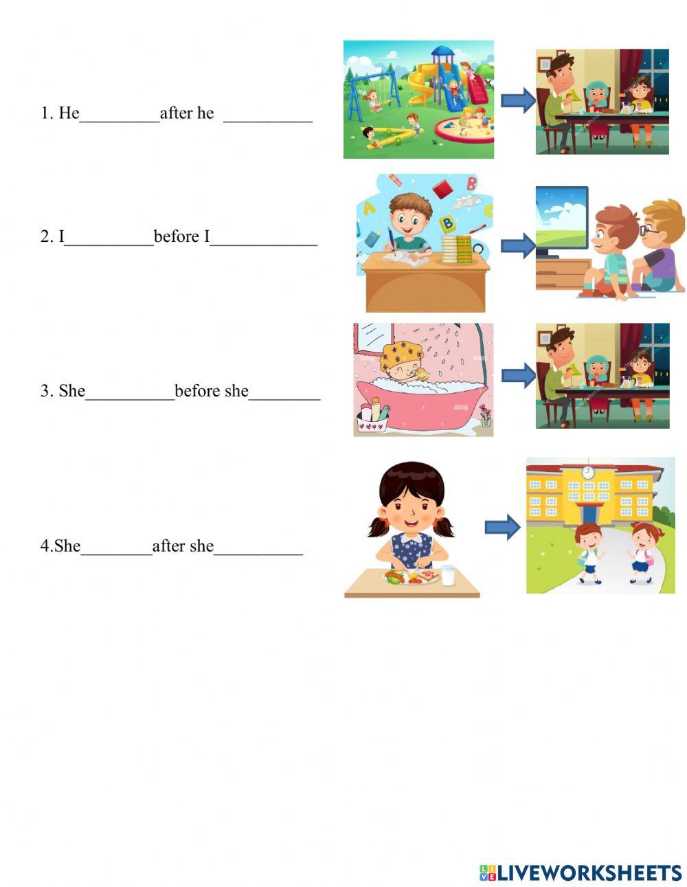 Routine activities 2