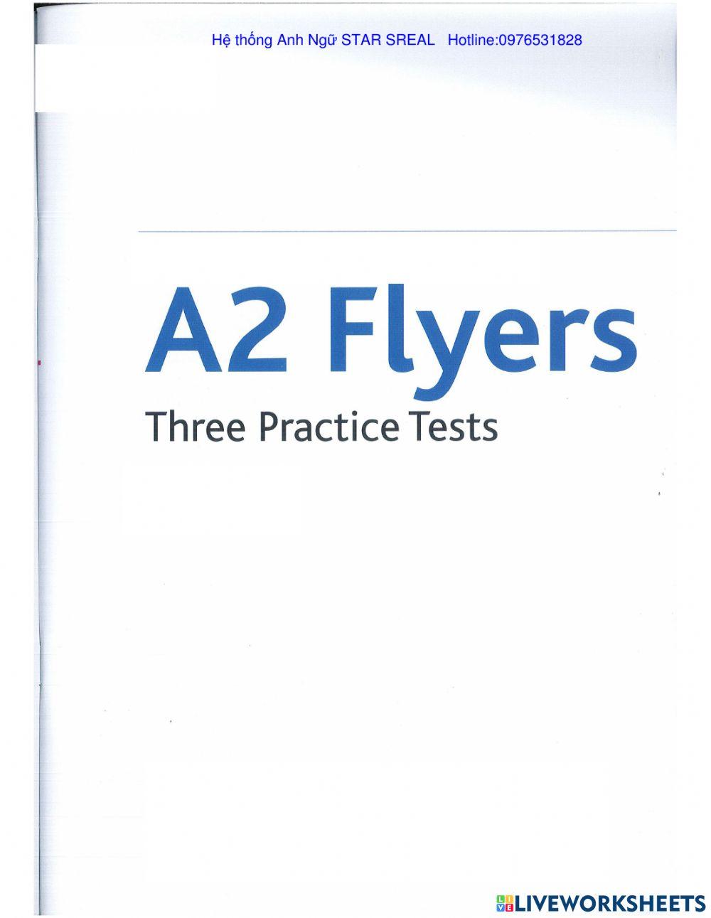 Test 3 Reading and Writing part 6