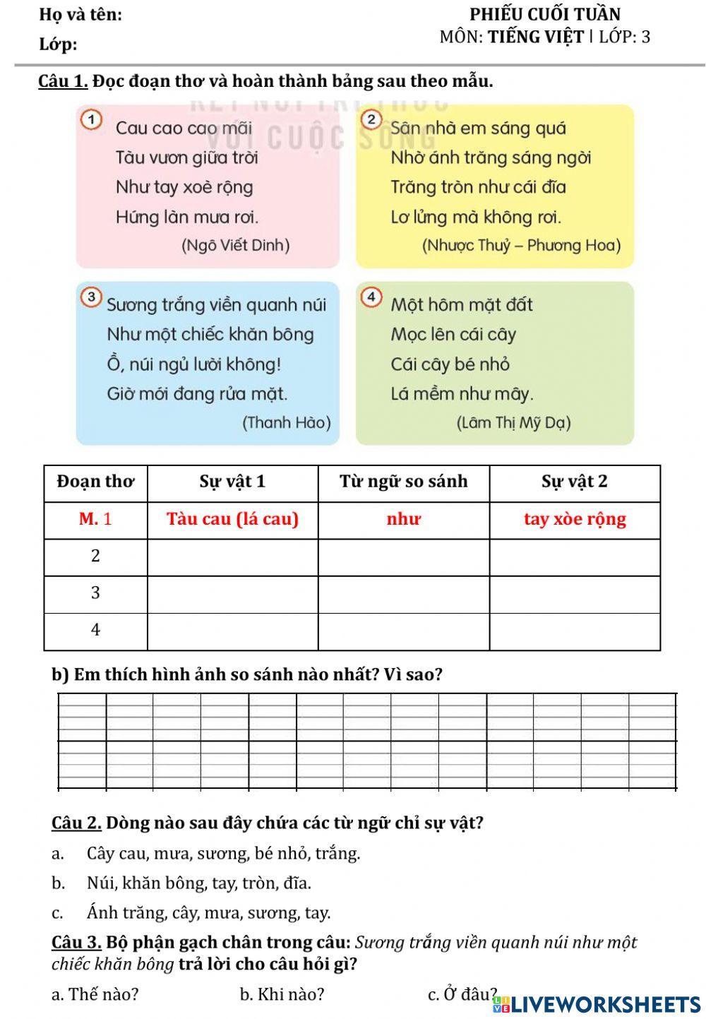 Phiếu bài tập toán tiếng việt