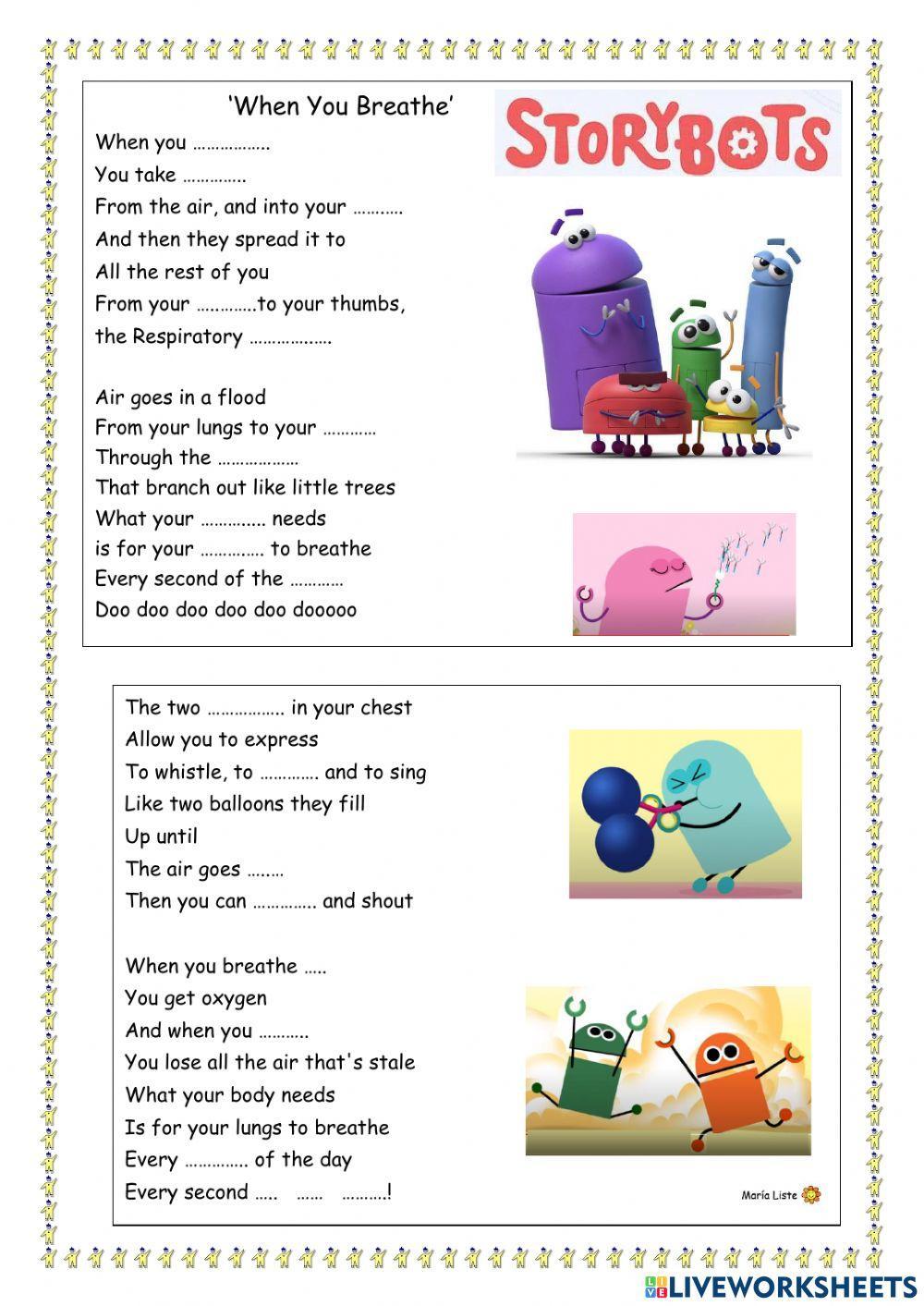 When you breathe (Song by Story Bots)