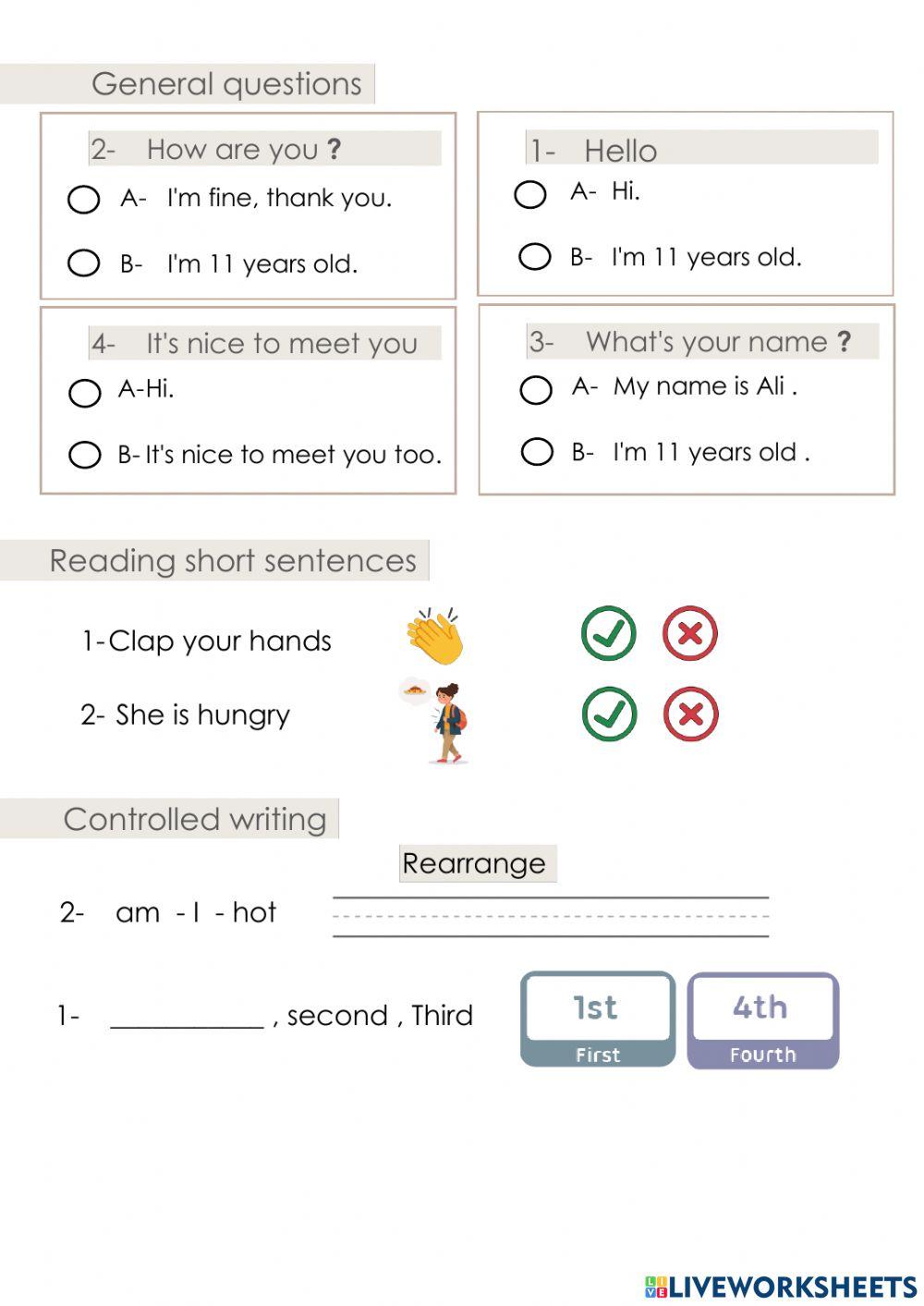 مراجعه ثاني ثالث رابع خامس unit 1