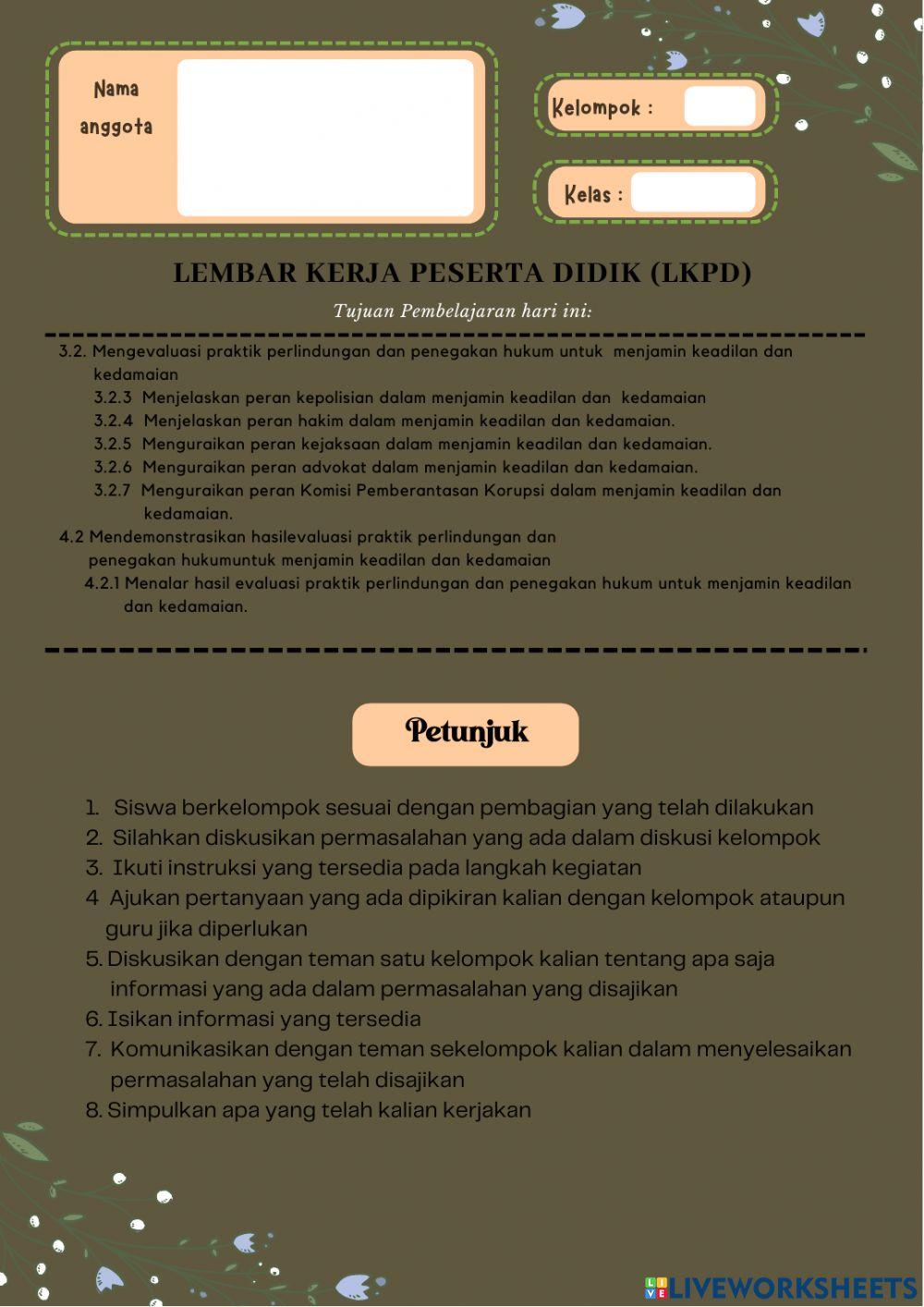 Peran kejaksaan dalam menjamin keadilan dan kedamaian