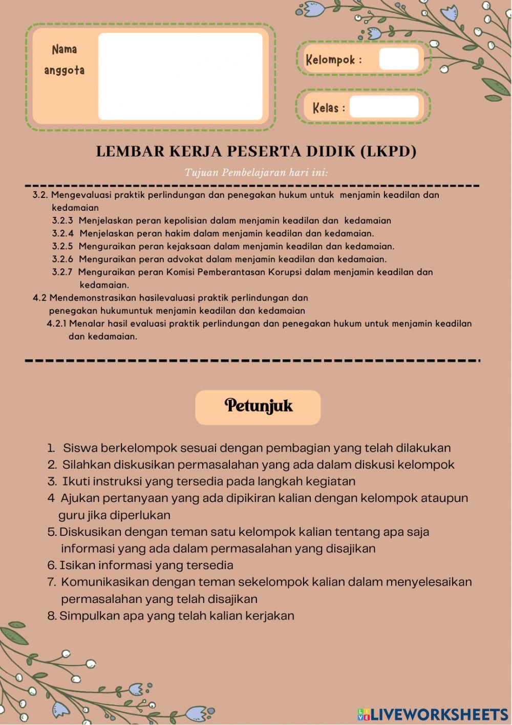 Peran advokat dalam menjamin keadilan dan kedamaian