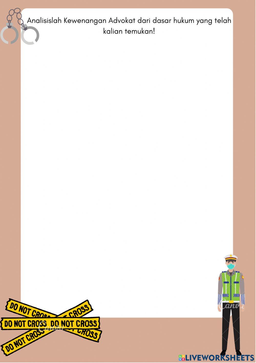 Peran advokat dalam menjamin keadilan dan kedamaian