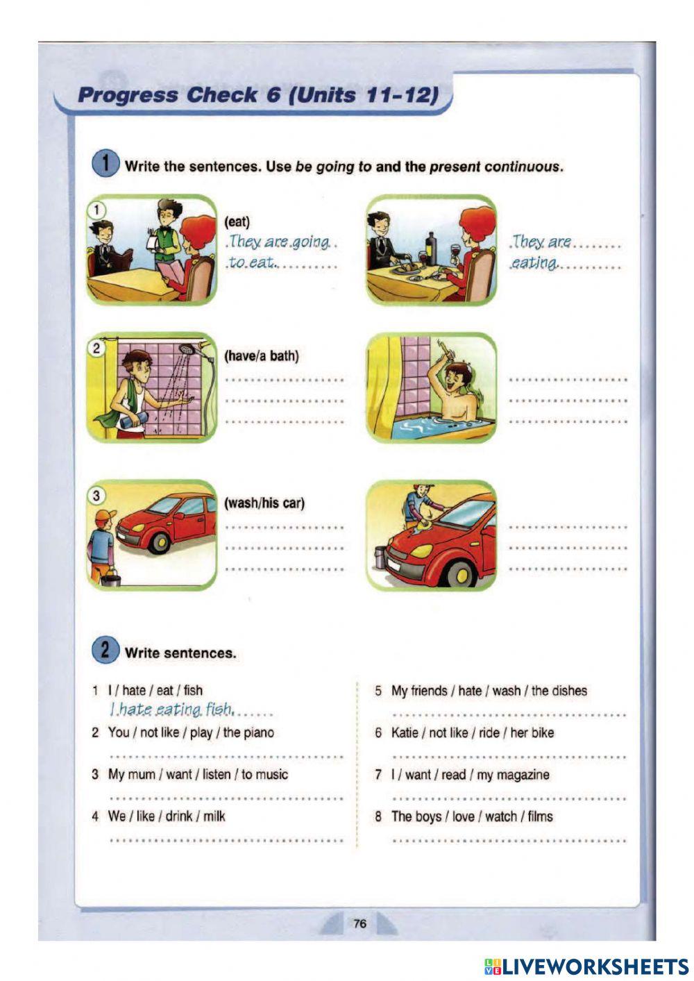 Progress Check 6 - New round up 2