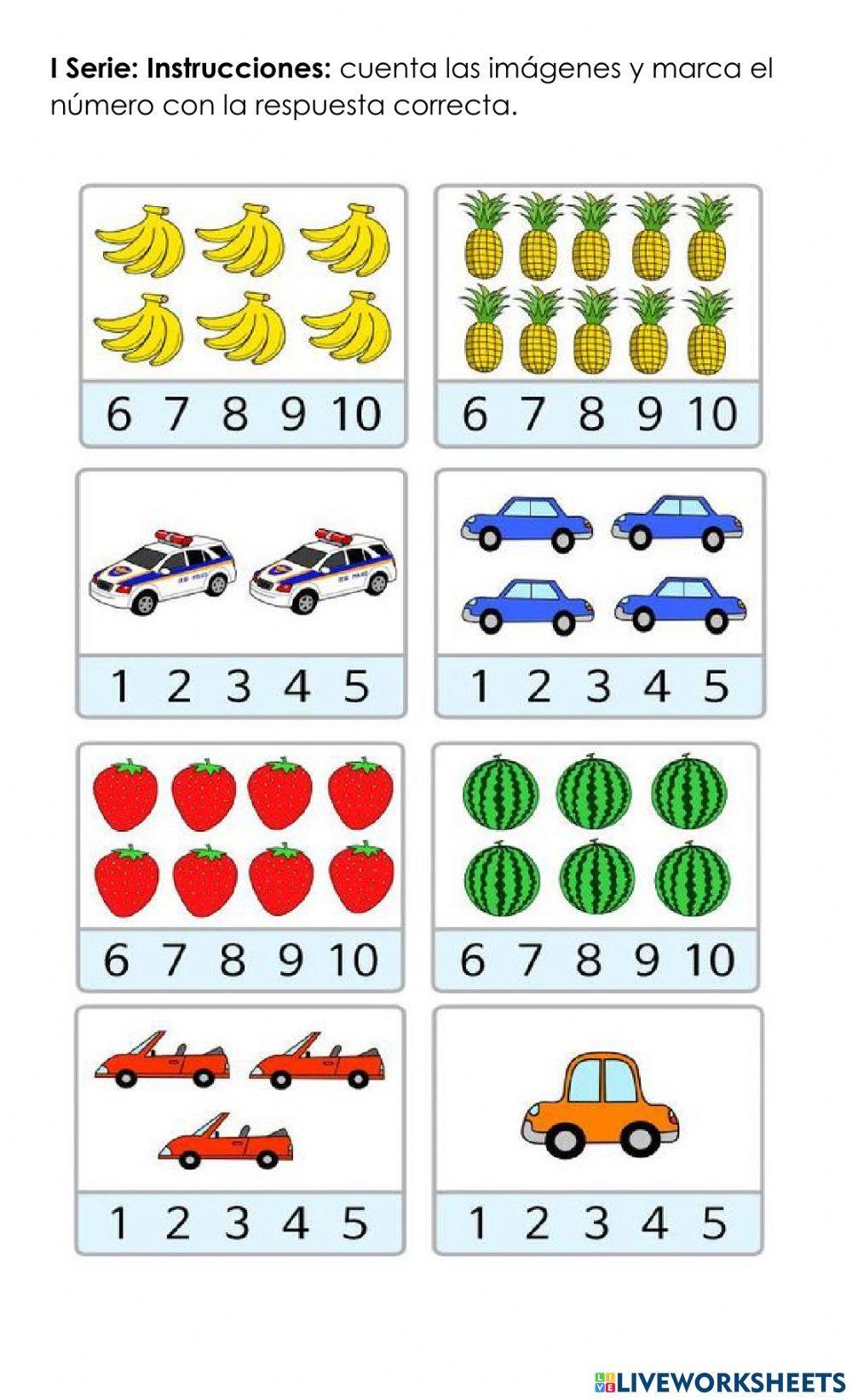 Números del 1 al 20