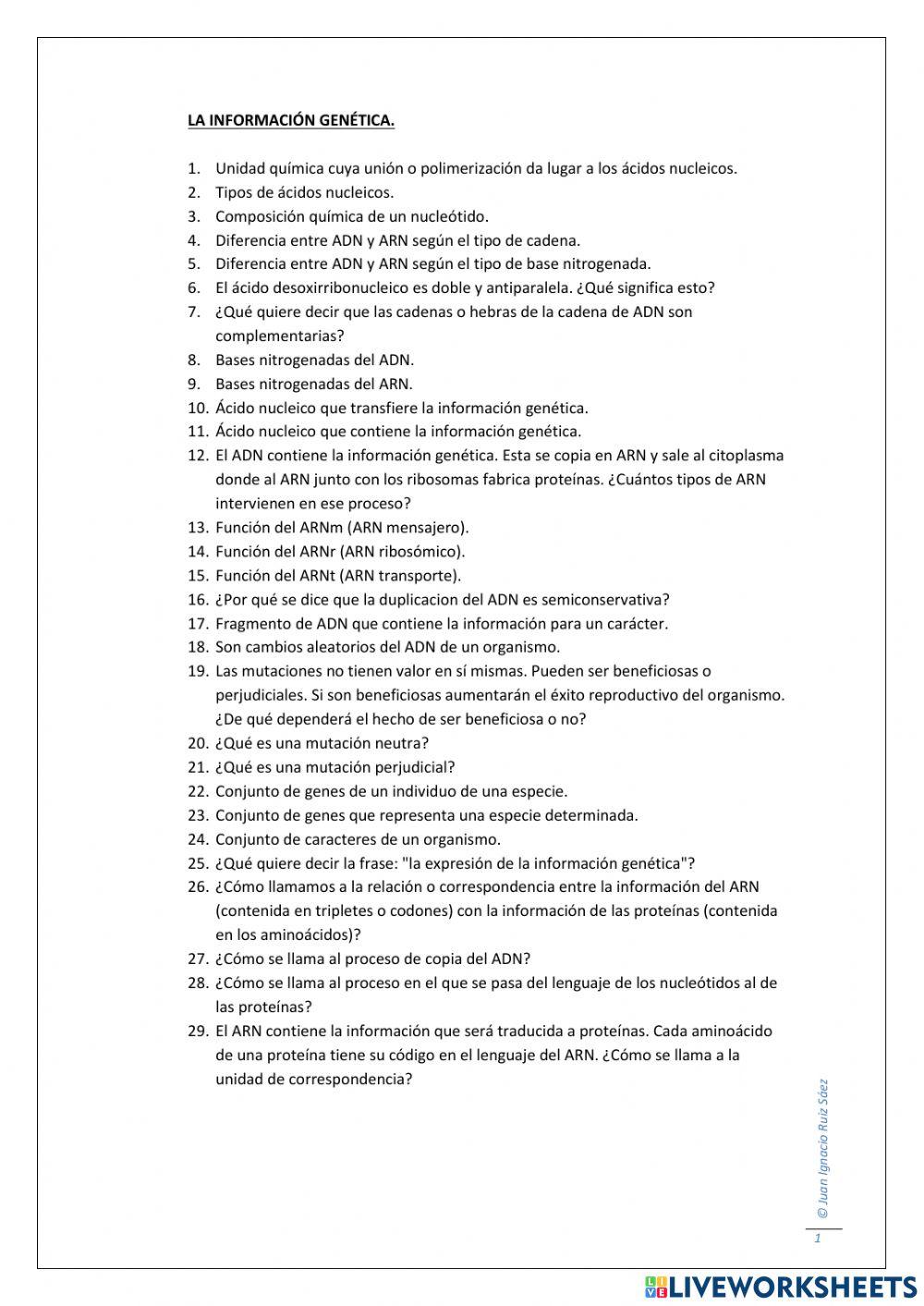 Información genética