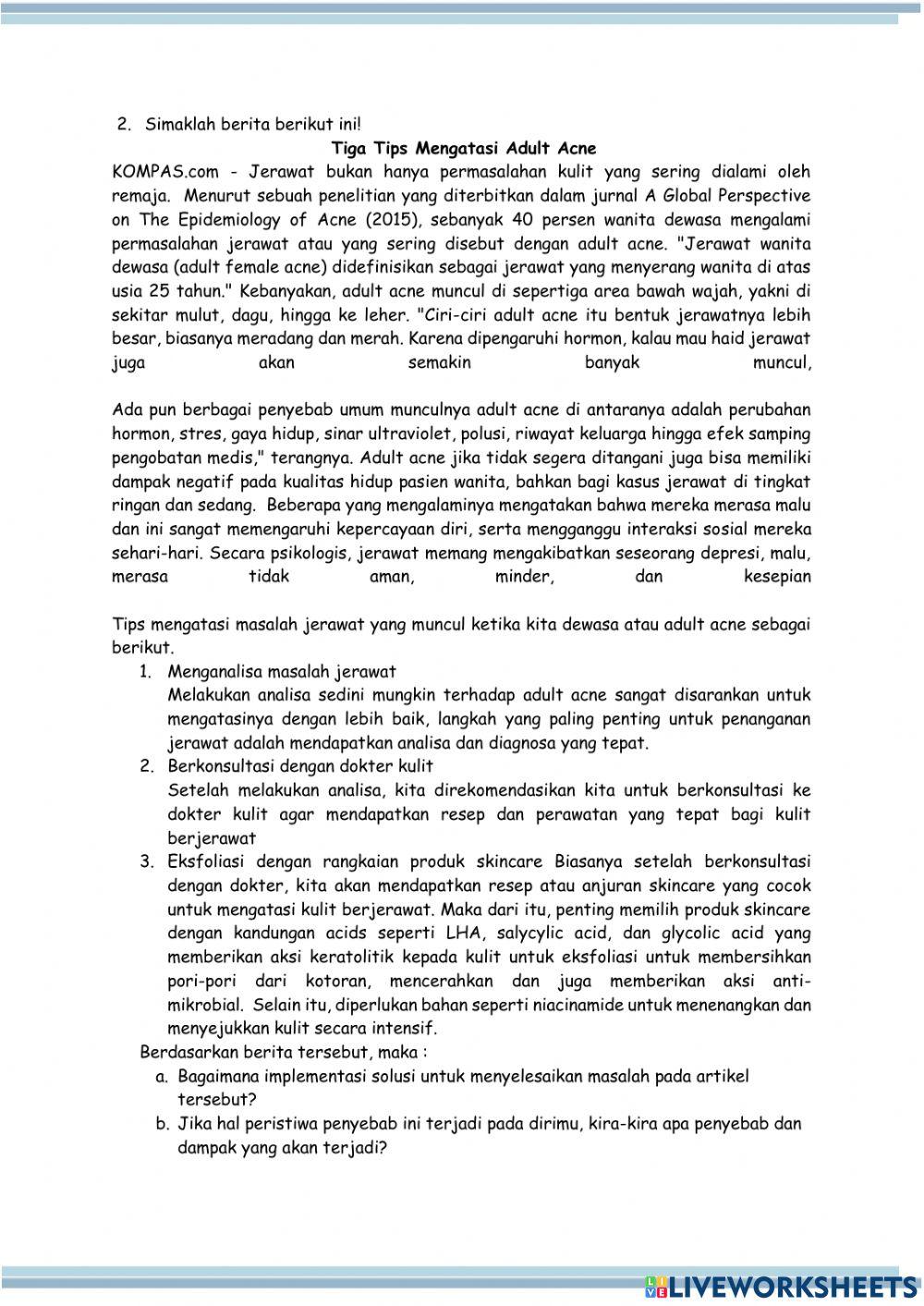 Postes Uraian Pertemuan 3