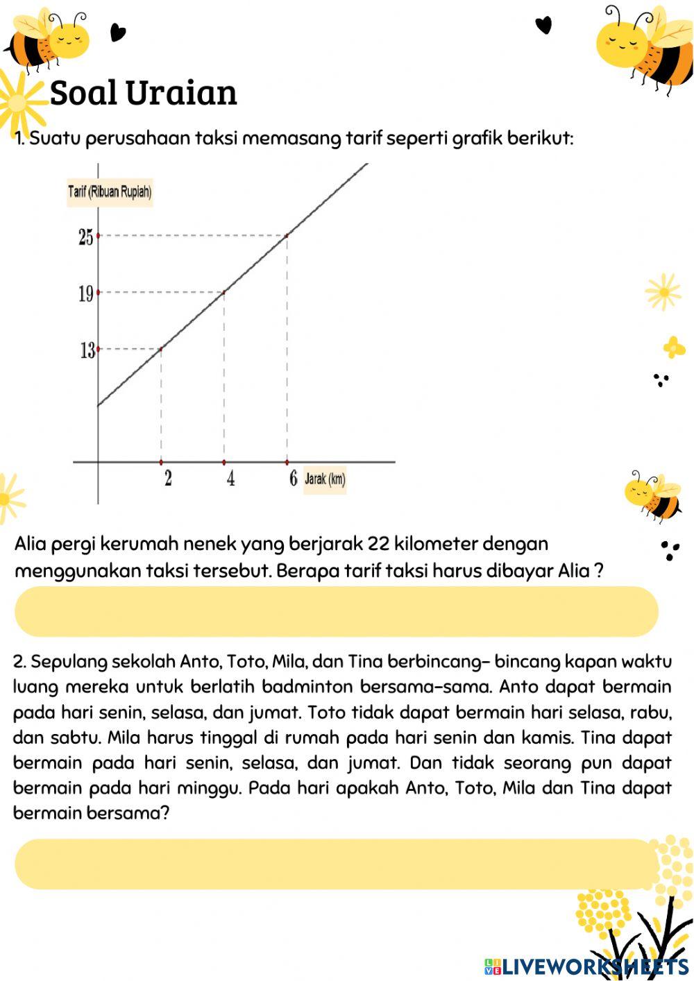 Relasi dan fungsi