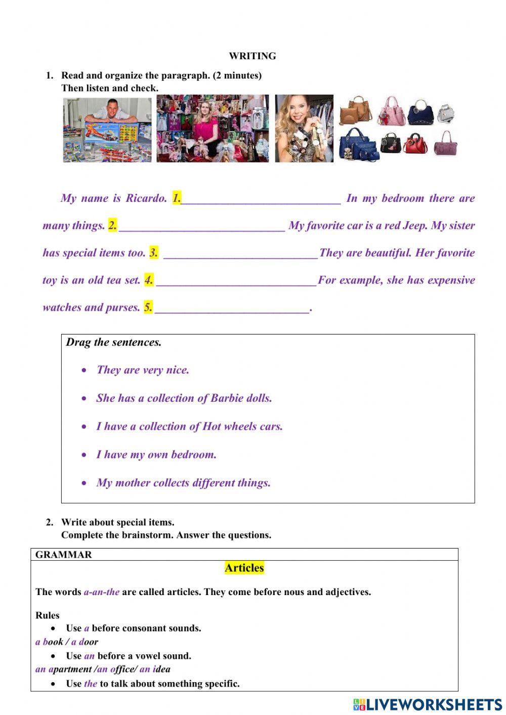 Stuff: favorite items