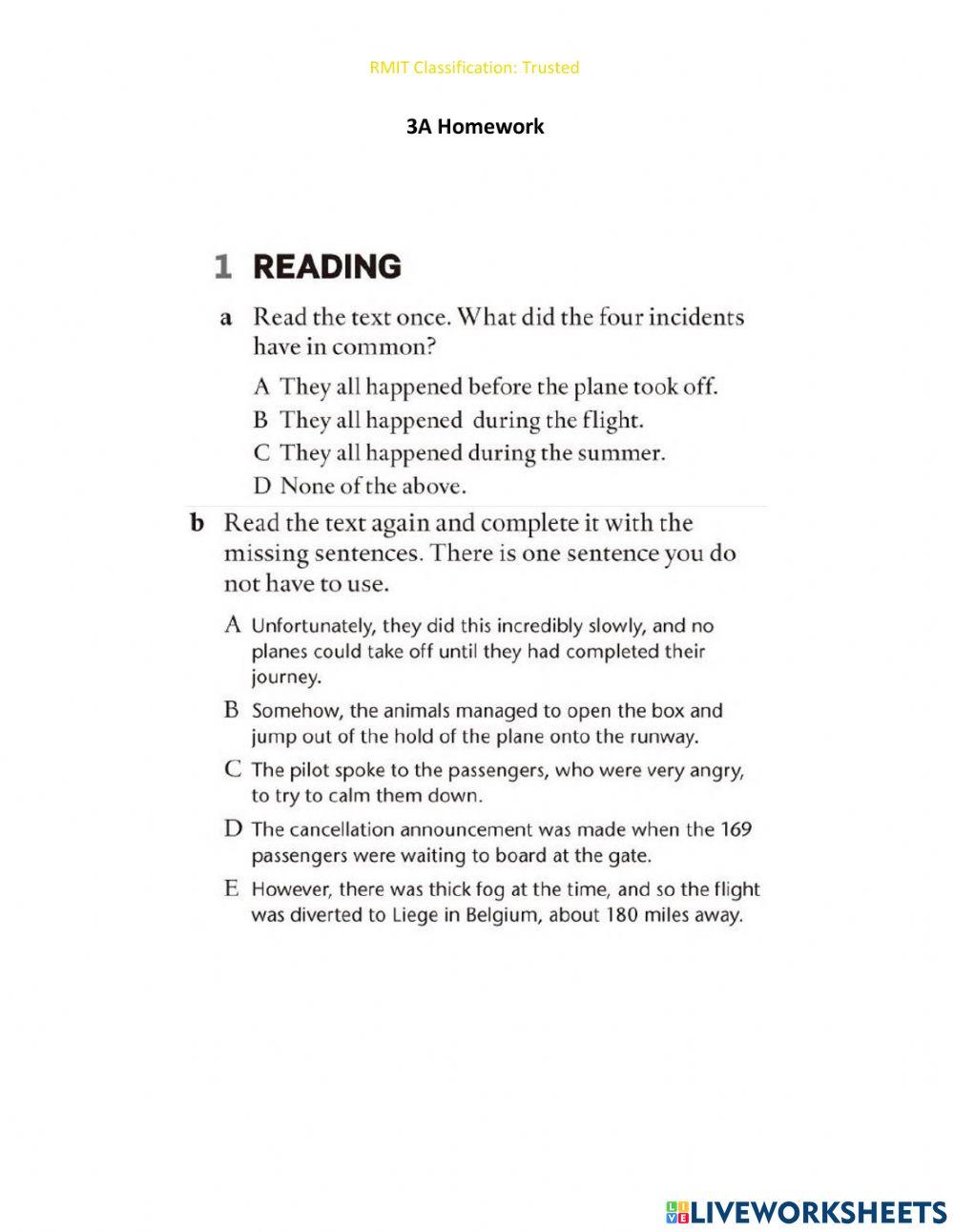 3A Upper Intermediate