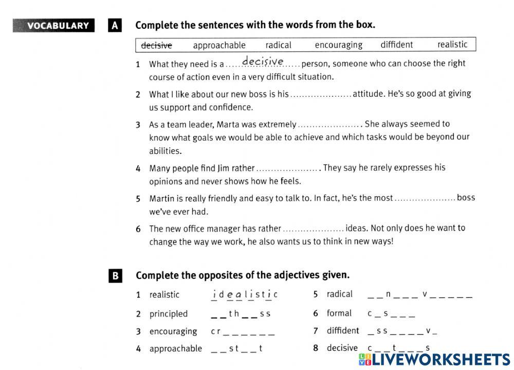 Qualities of a manager