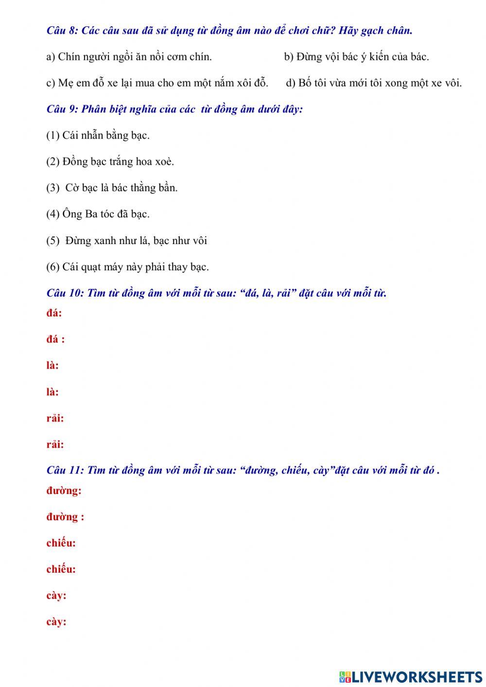 Luyện từ và câu tuần 6