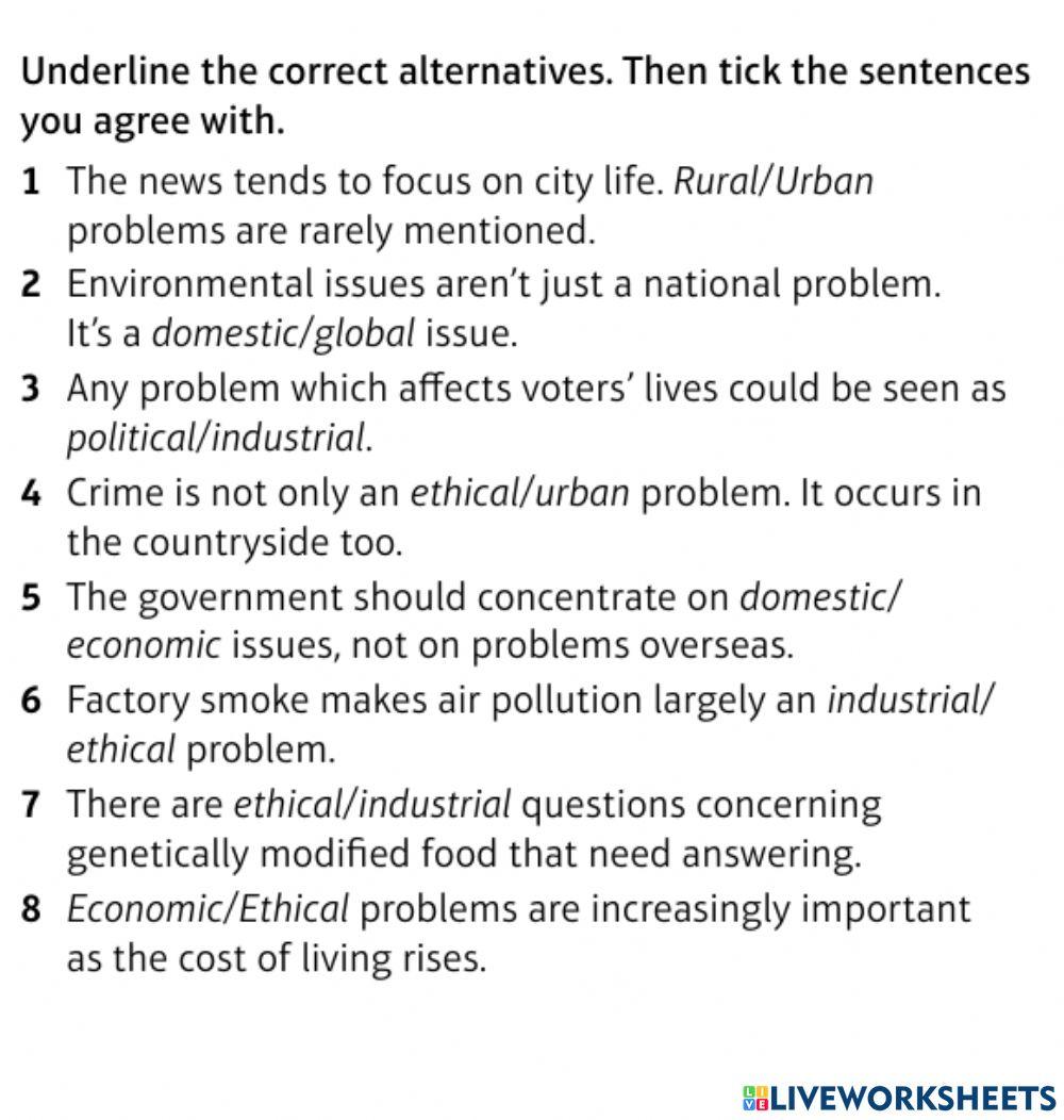 SpeakOut Upper 2.1 Vocabulary