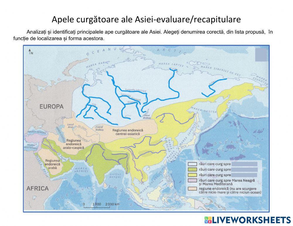 Apele curgătoare ale Asiei
