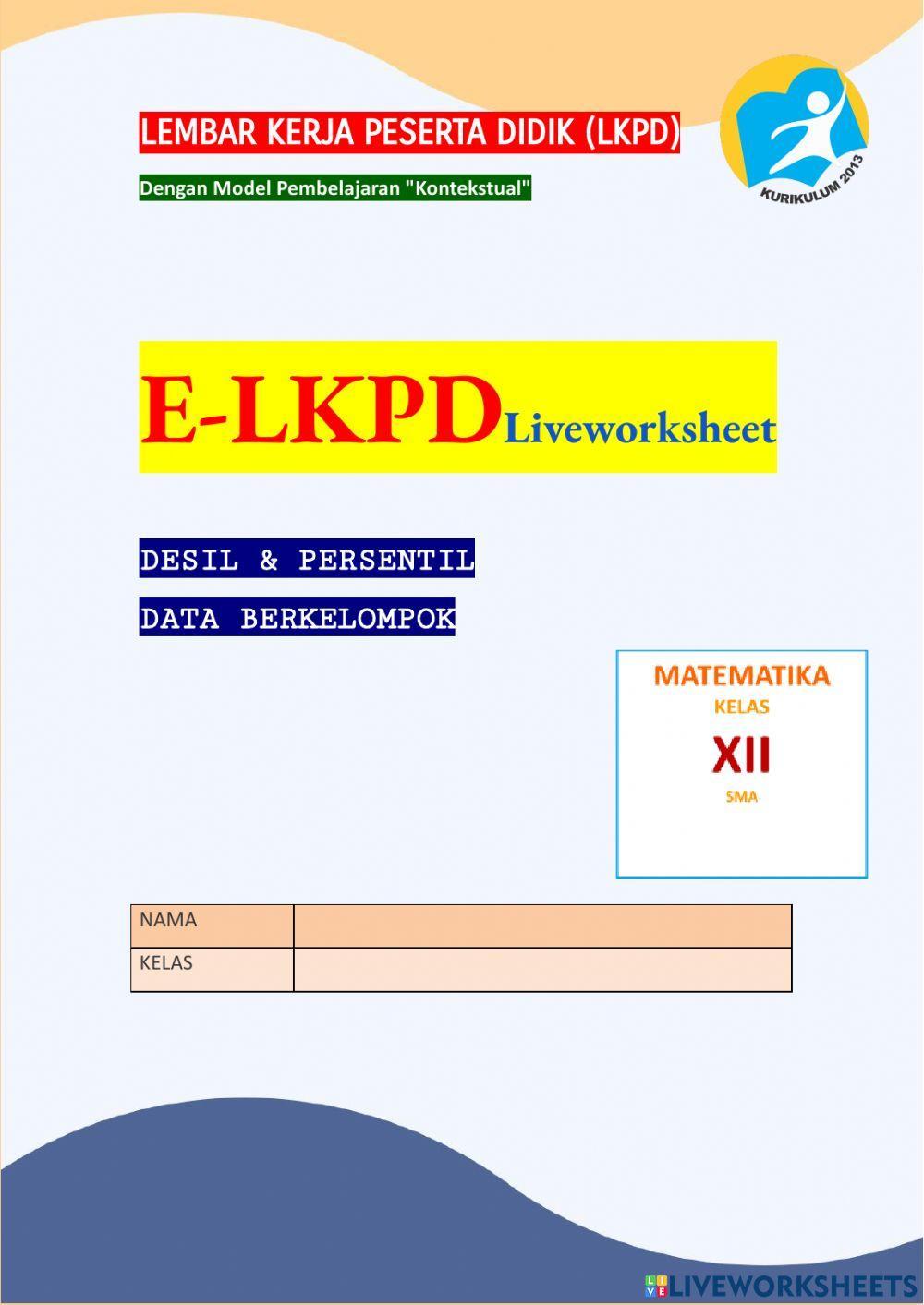 E-LKPD-Desil - Persentil