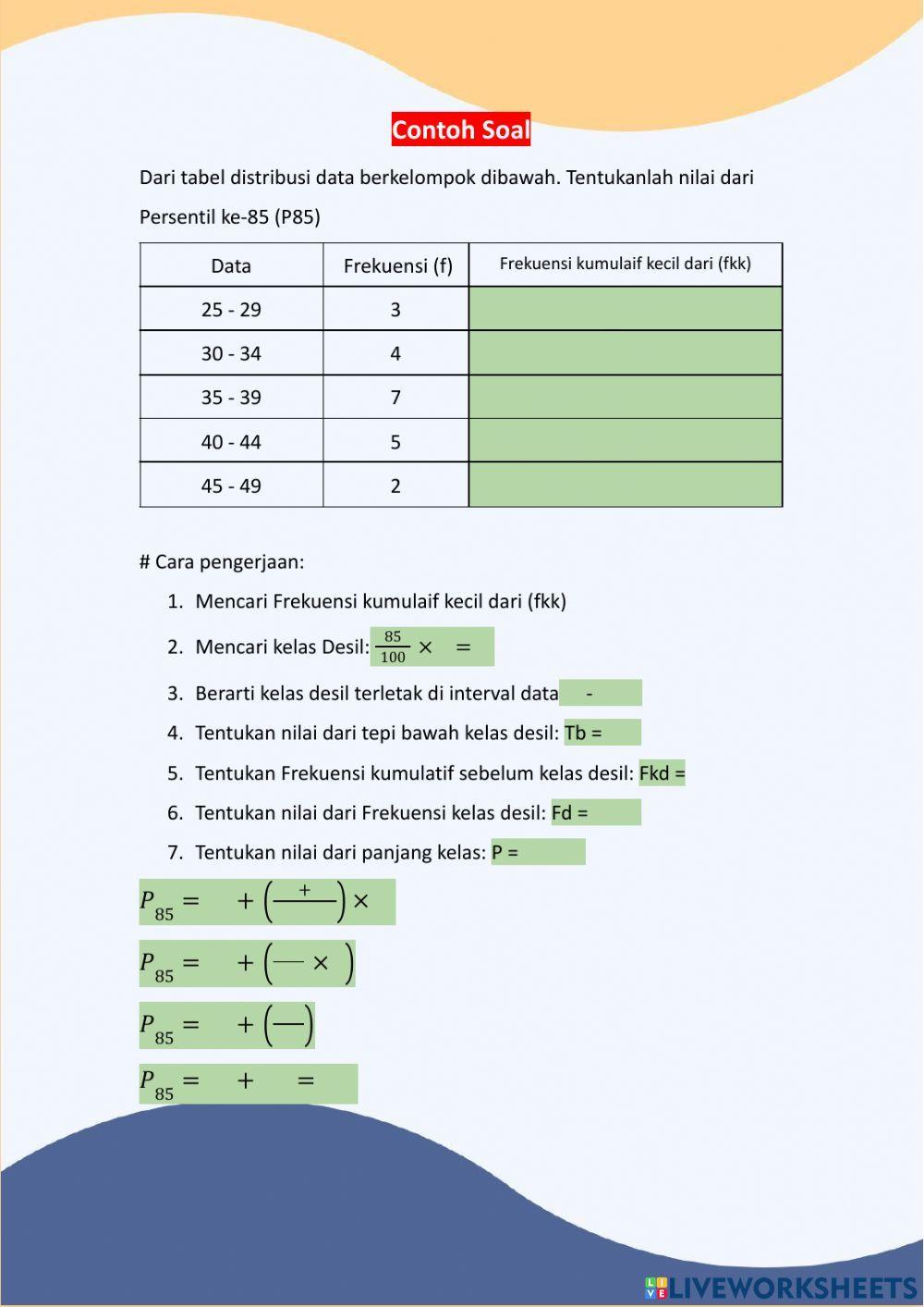 E-LKPD-Desil - Persentil