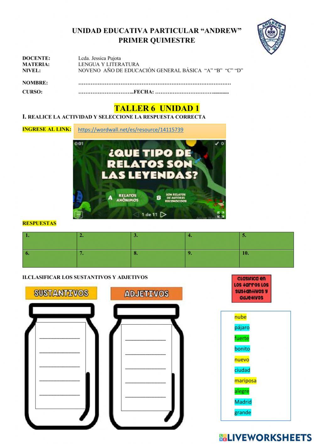 9no taller 6 unidad 1 semana monitor copia