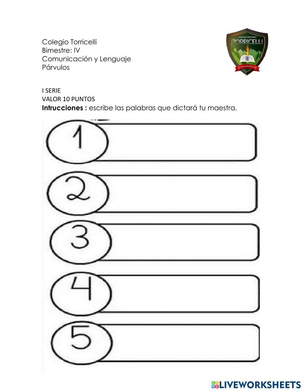 Evaluación- comunicación- cuarta unidad 