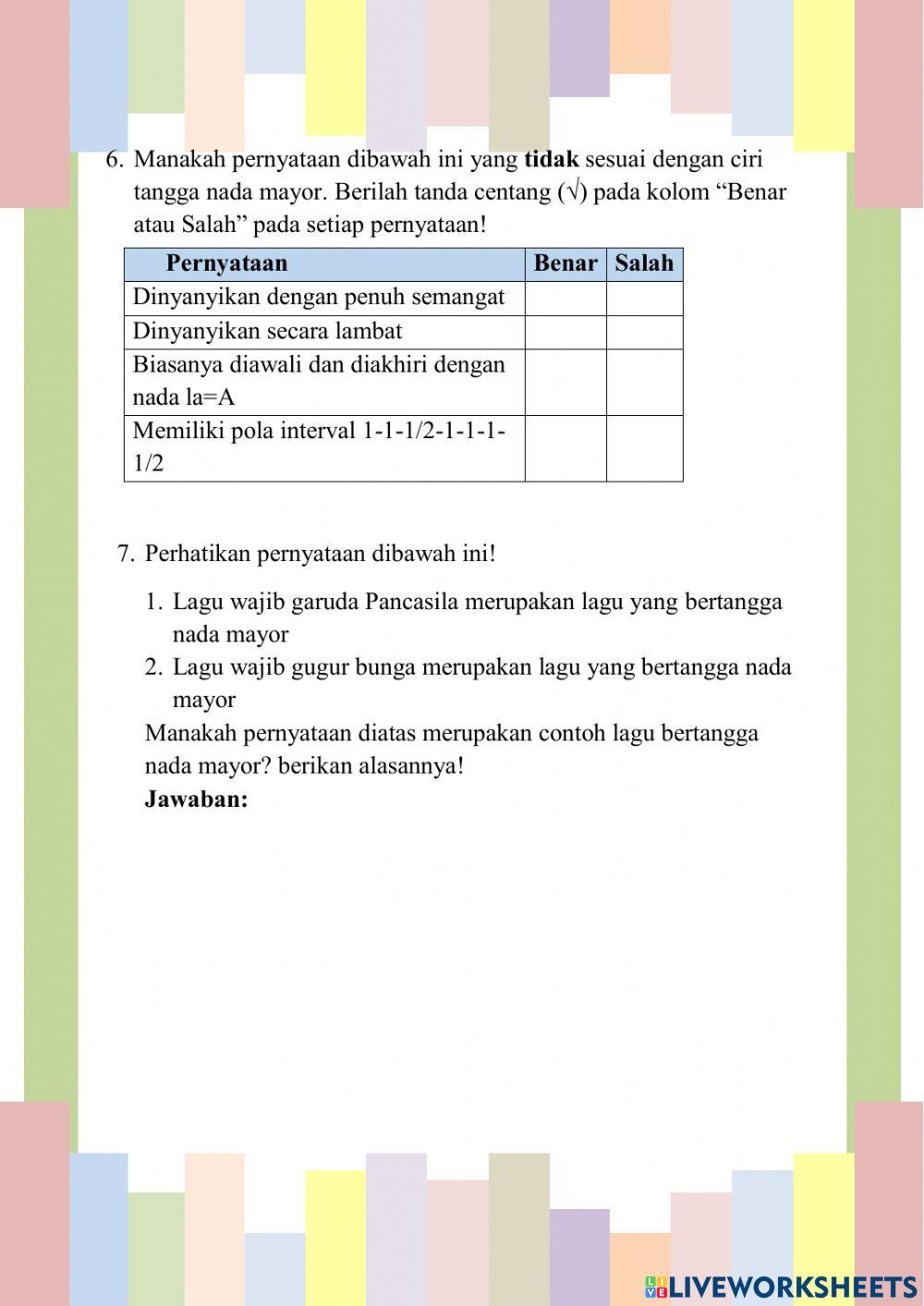 Soal evaluasi ppl 1