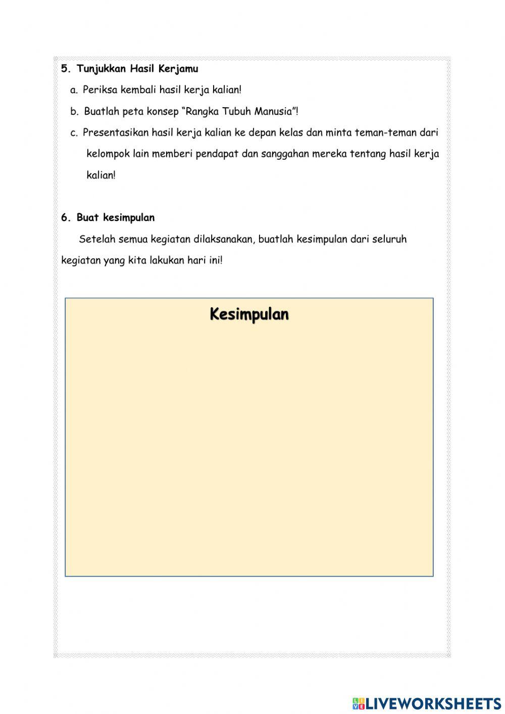 Rangka Tubuh Manusia