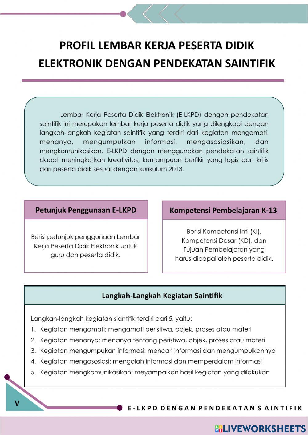 Pendahuluan E-LKPD