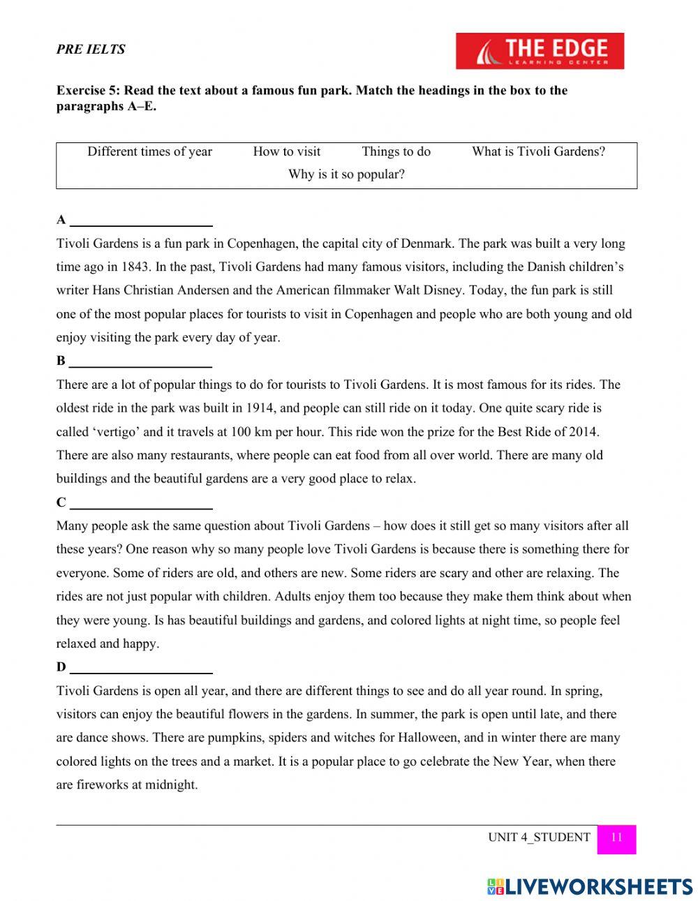 Mindset foundation-u4-Reading & Writing