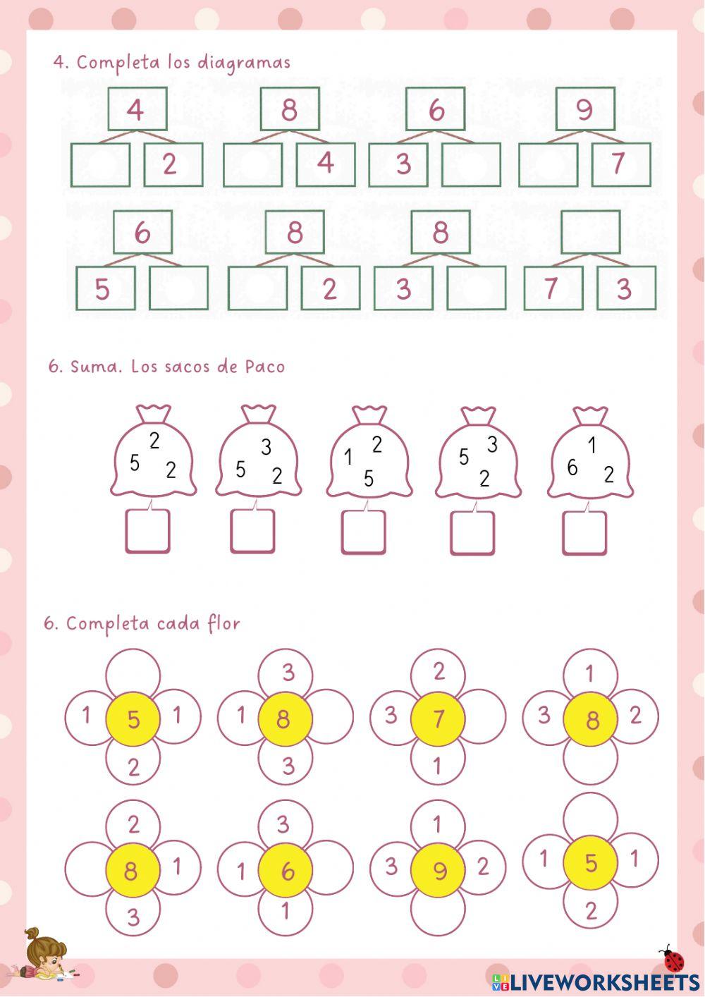 Números del 0 al 9 II