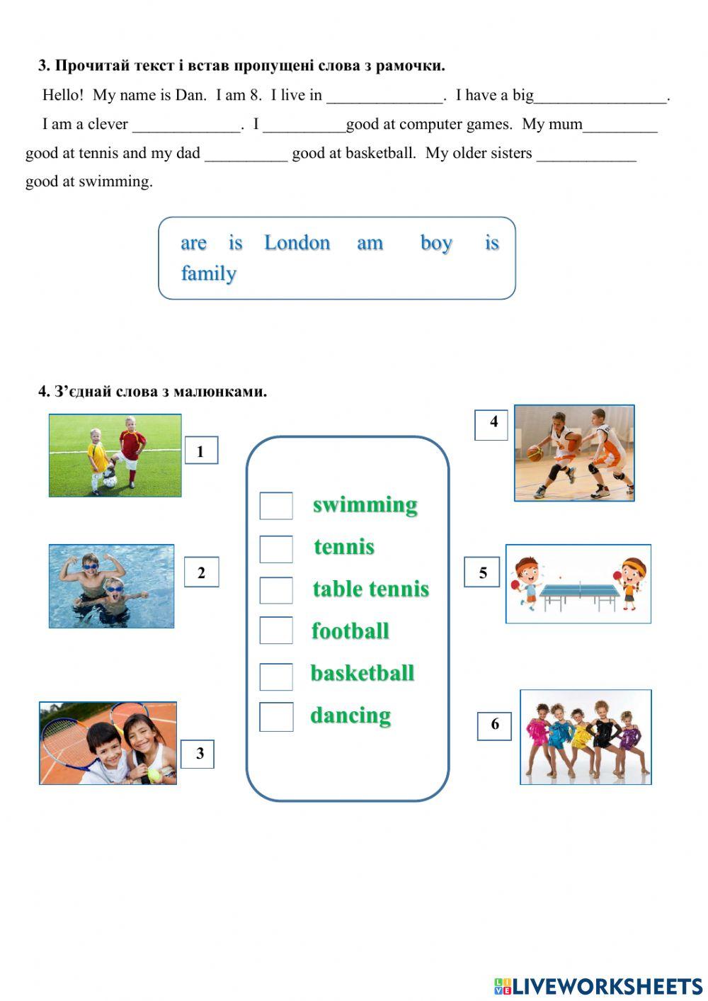 Me, my family and friends