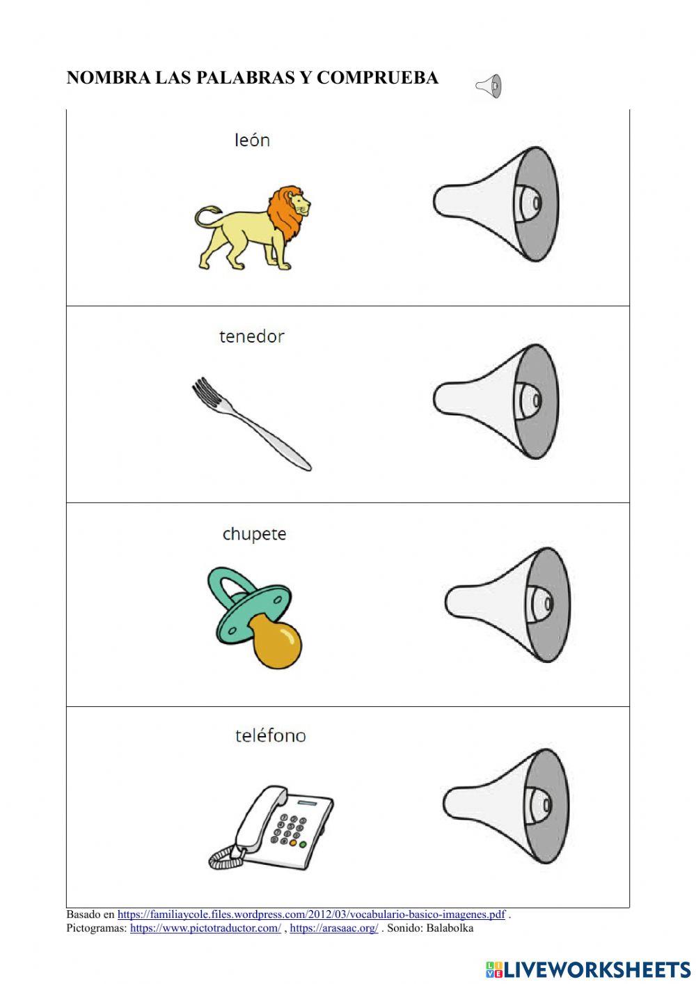 Vocabulario Básico 7