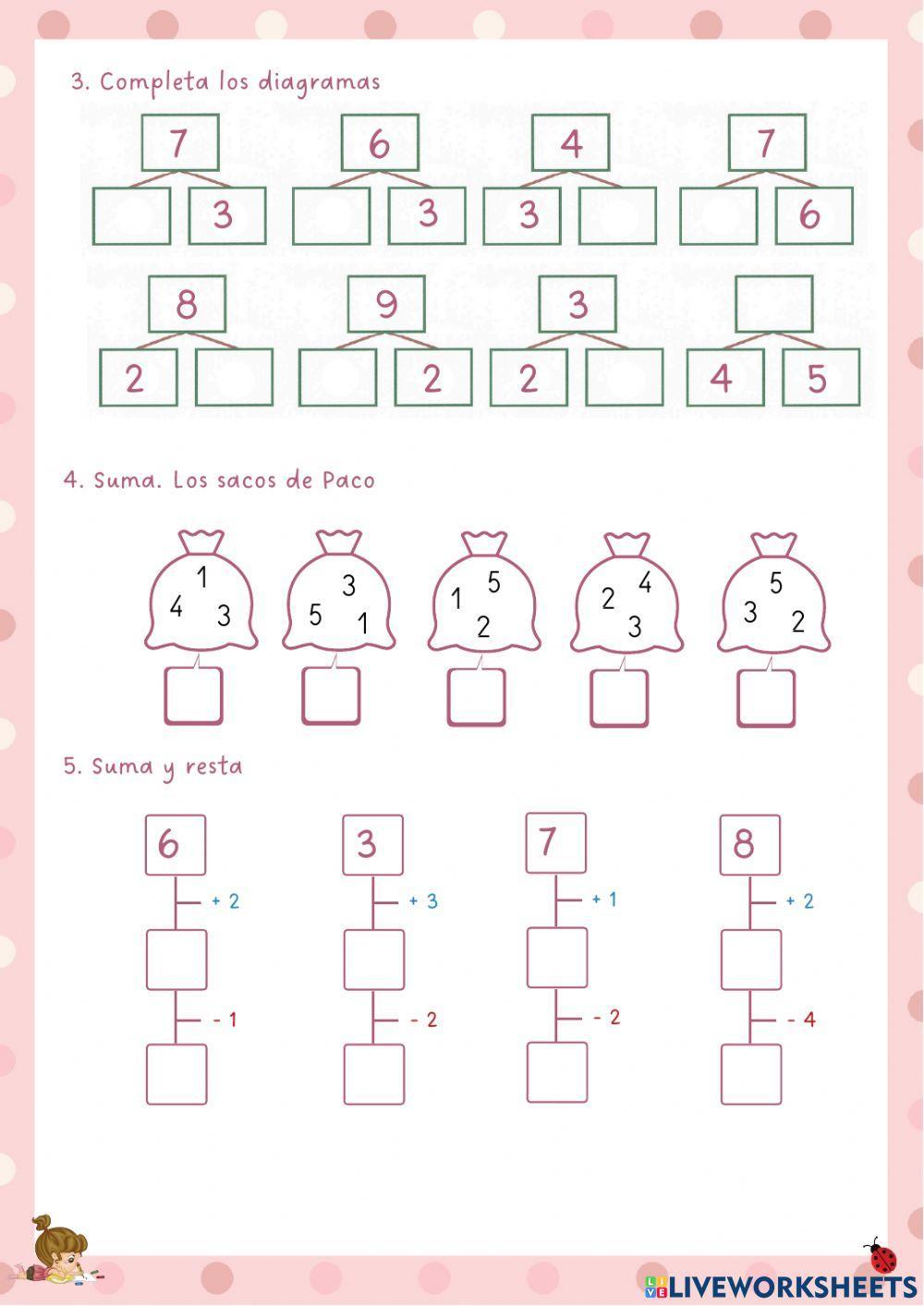 Números del 0 al 9 IV