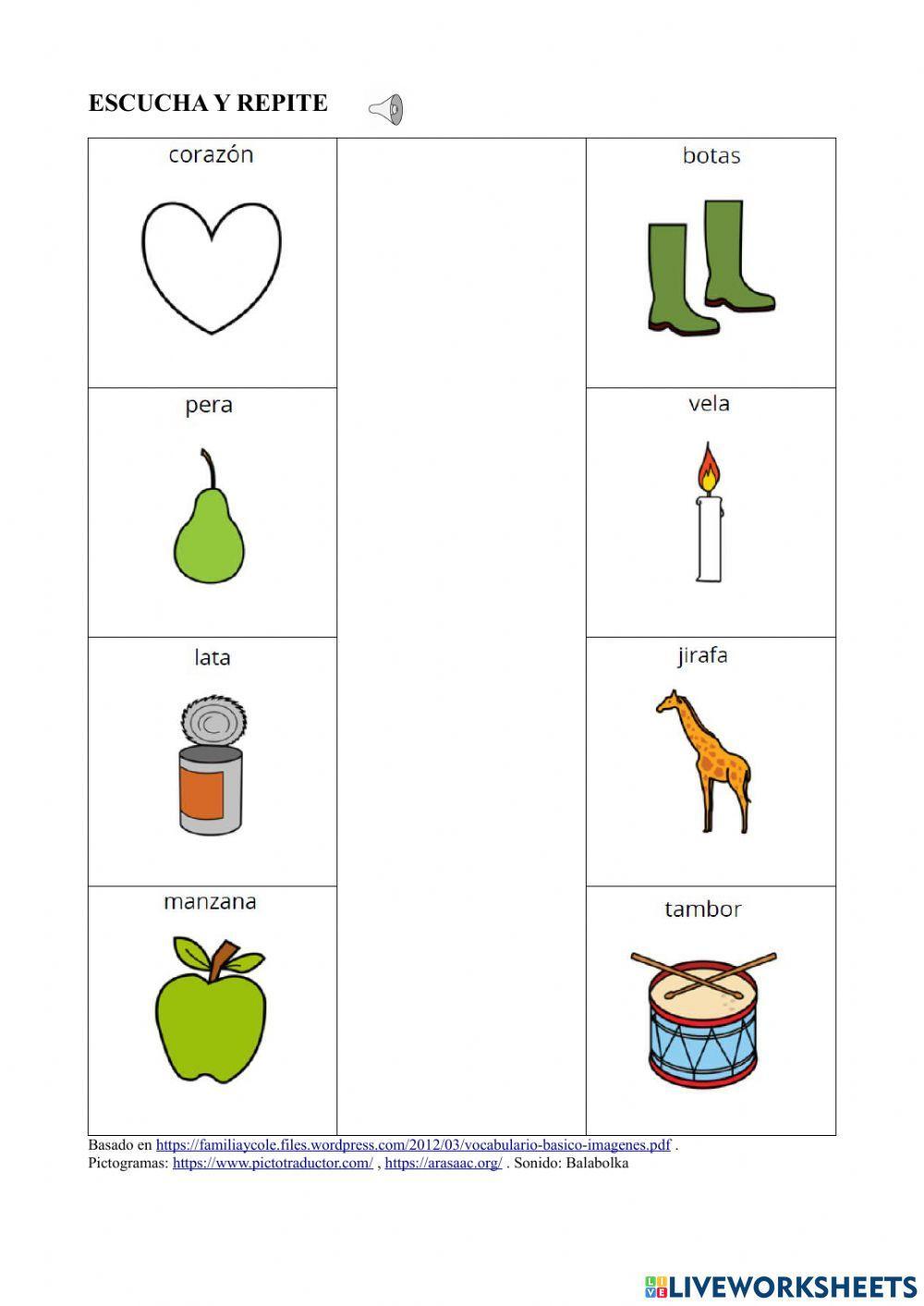 Vocabulario Básico 13