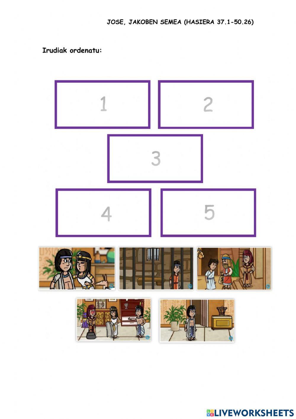 Jose eta tunika sakratua