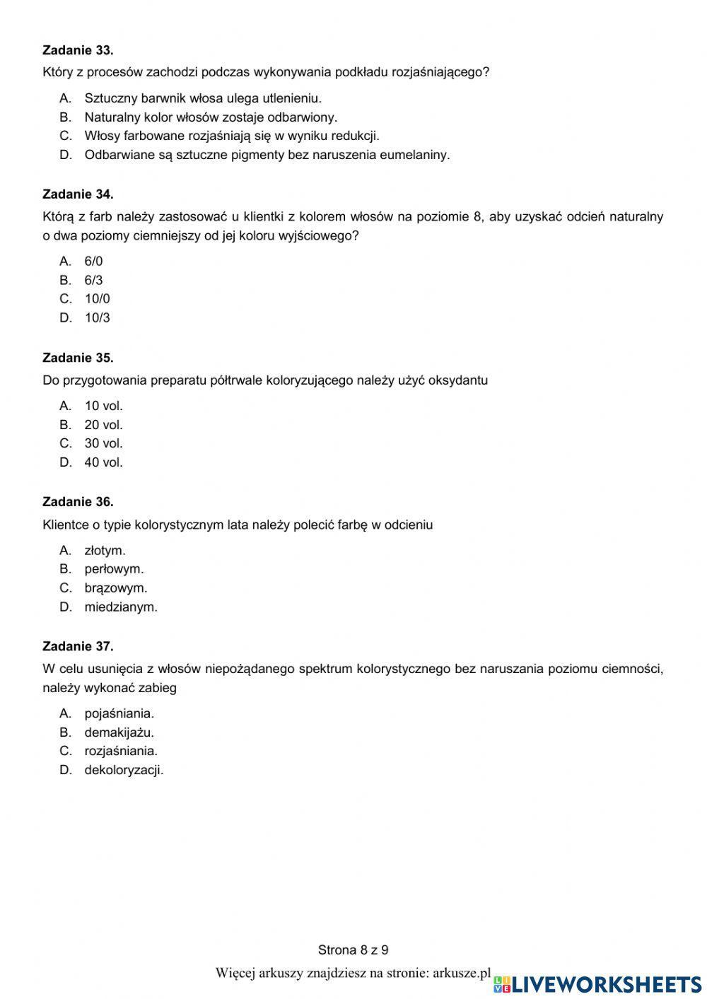 Fryzjer czerwiec 2019