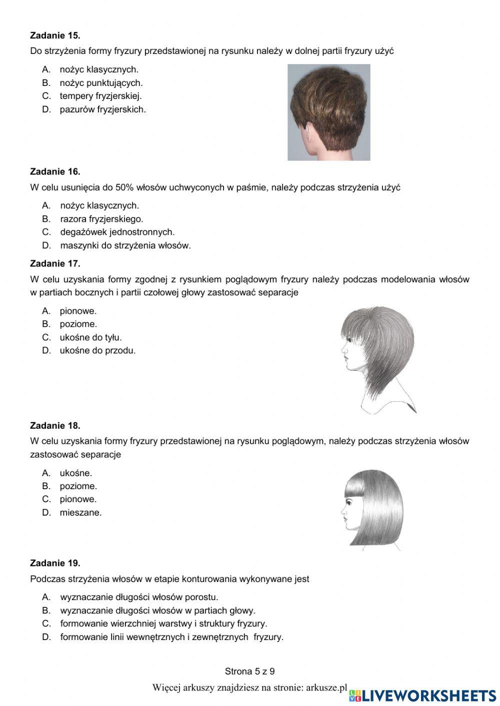 Testy fryzjer styczeń 2021