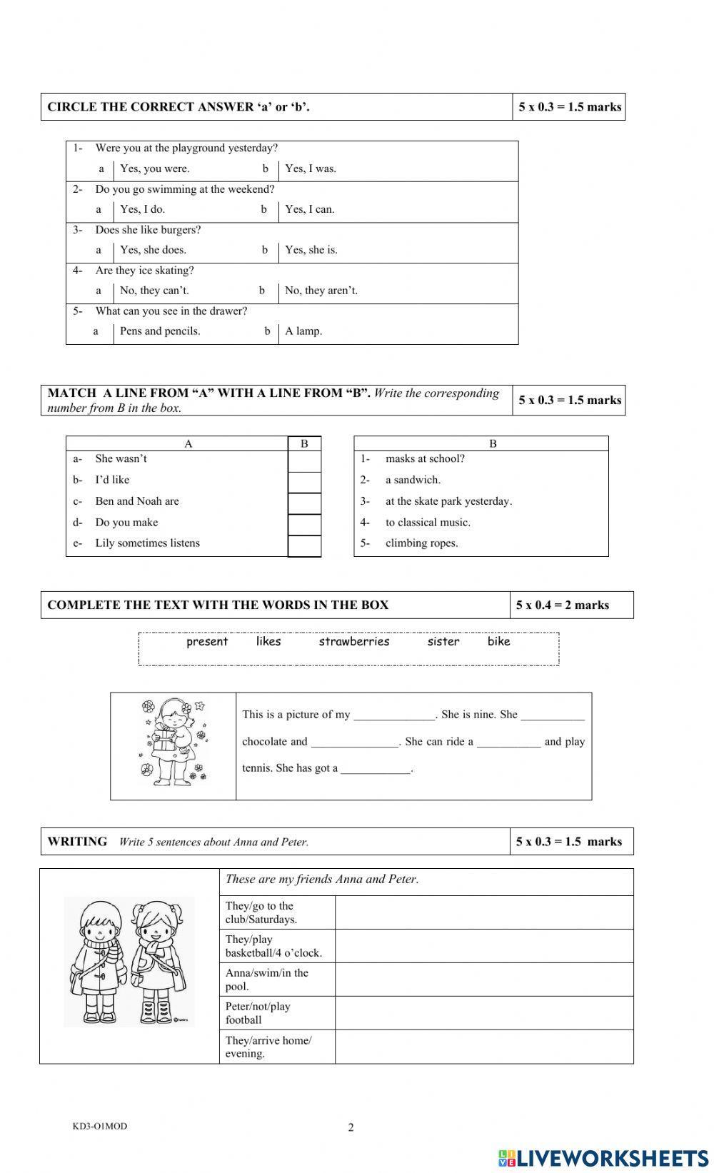 Ny State Exams 3rd Grade