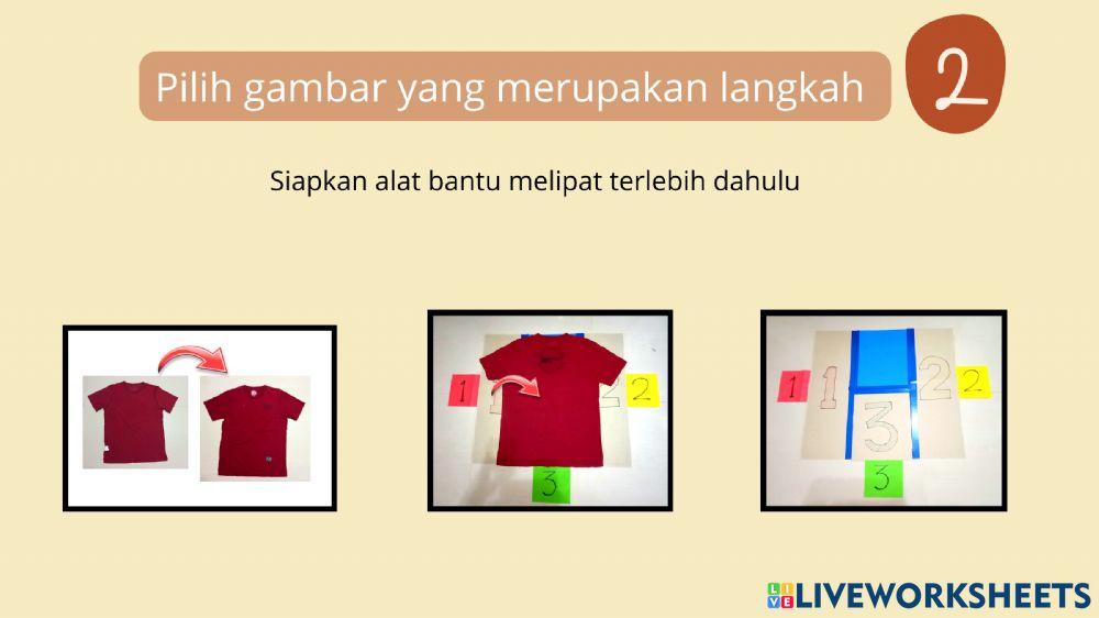 LKPD online Pengembangan Diri Melipat Baju kelas VII SMPLB Tunagrahita LKPD online Pengembangan Diri Melipat Baju kelas VII SMPLB Tunagrahita