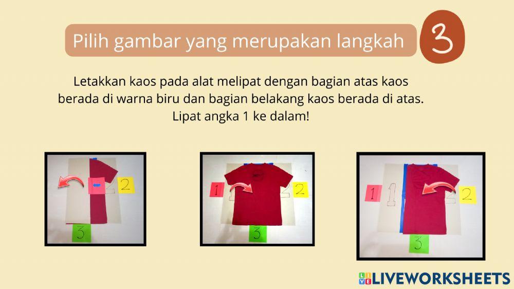 LKPD online Pengembangan Diri Melipat Baju kelas VII SMPLB Tunagrahita LKPD online Pengembangan Diri Melipat Baju kelas VII SMPLB Tunagrahita