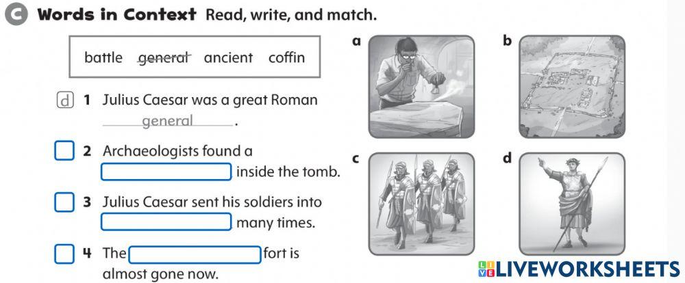 Words in Context Unit 3