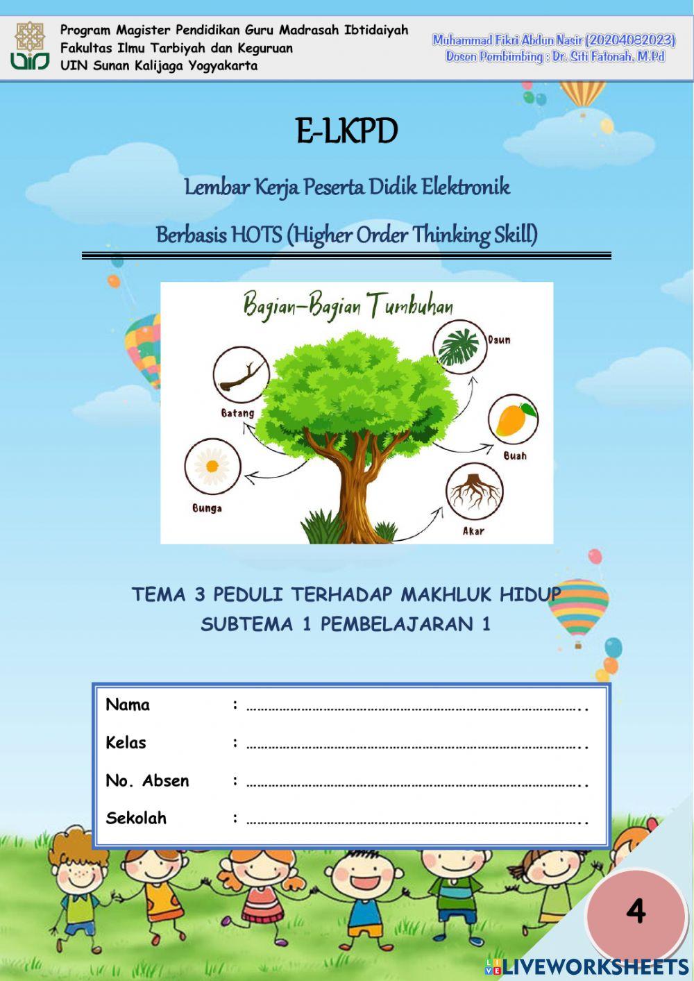 Bagian-Bagian Tumbuhan