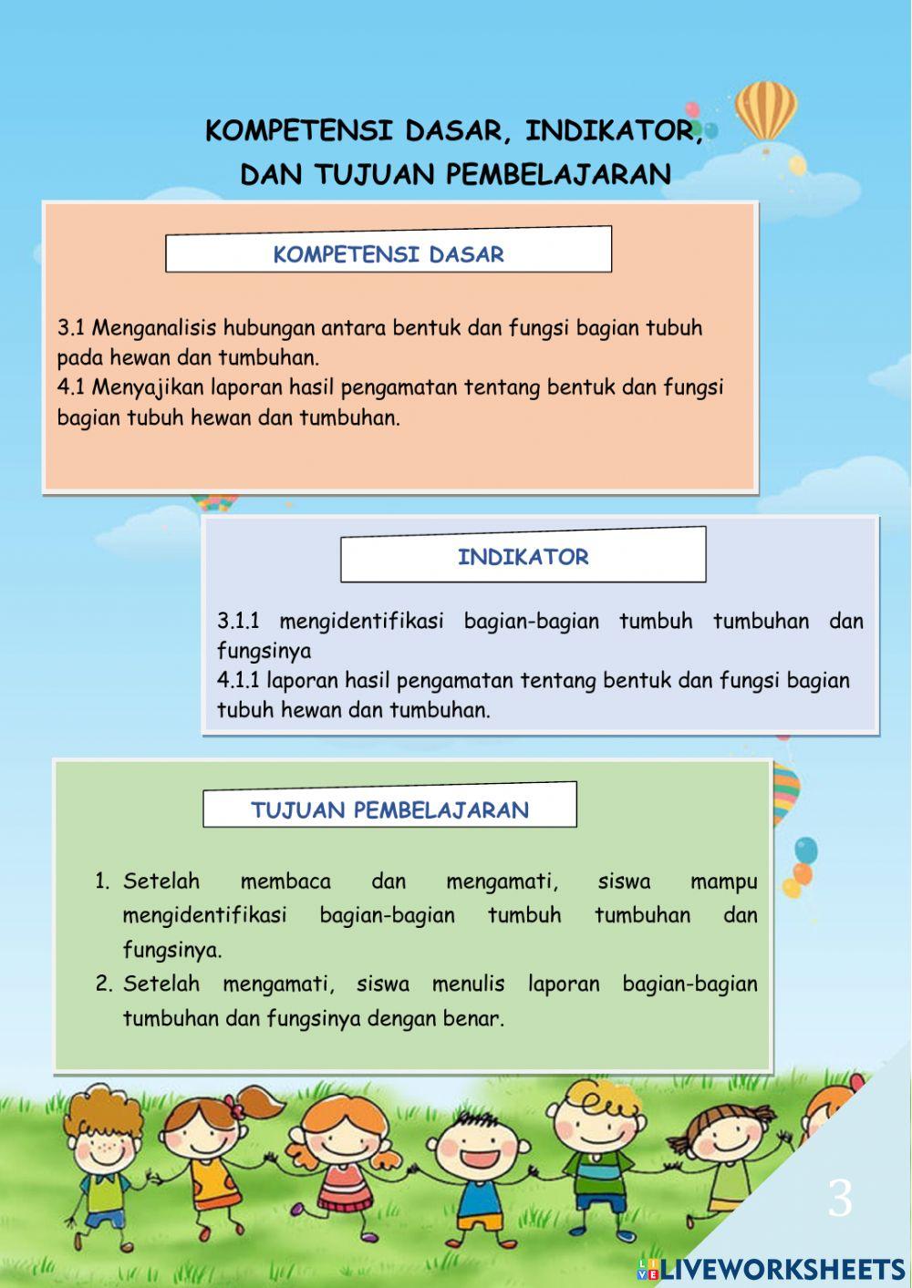 Bagian-Bagian Tumbuhan