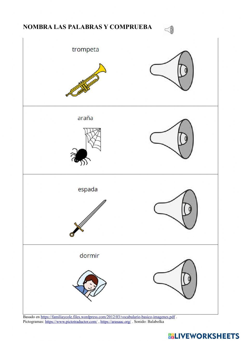 Vocabulario básico 15