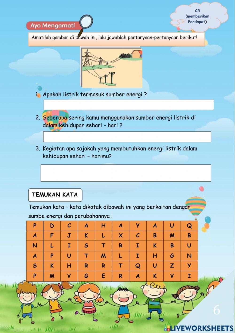 Energi dan Perubahannya