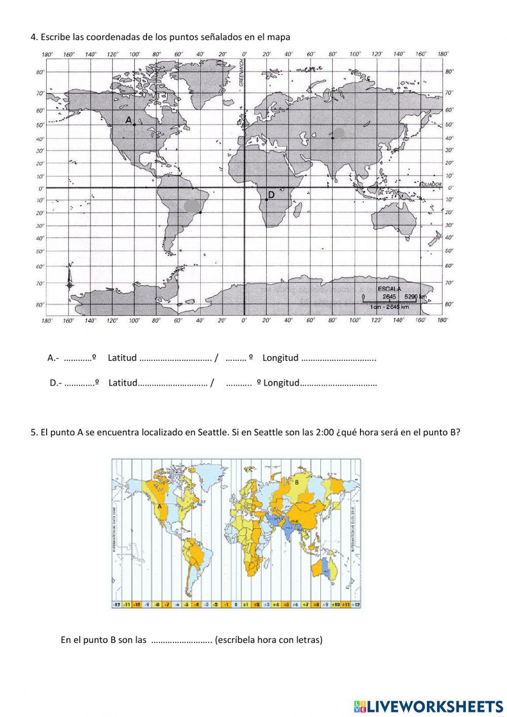 La representación de la tierra