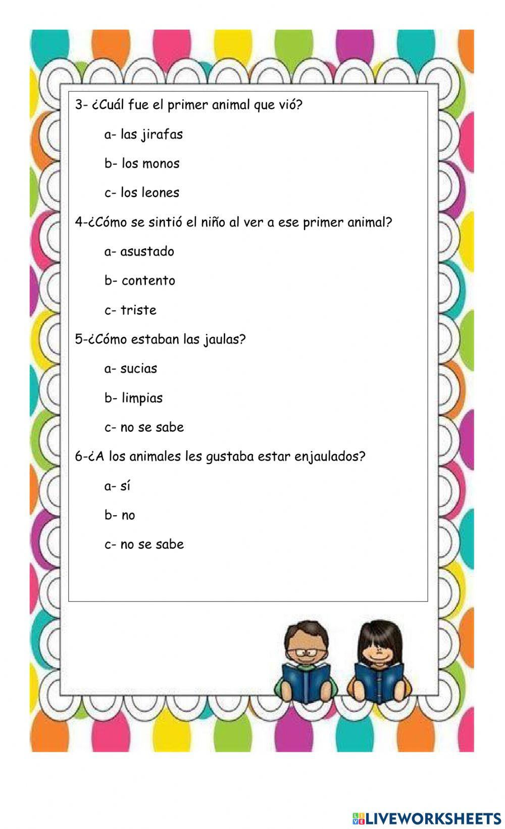 Audiolectura: Rodrigo en el zoológico