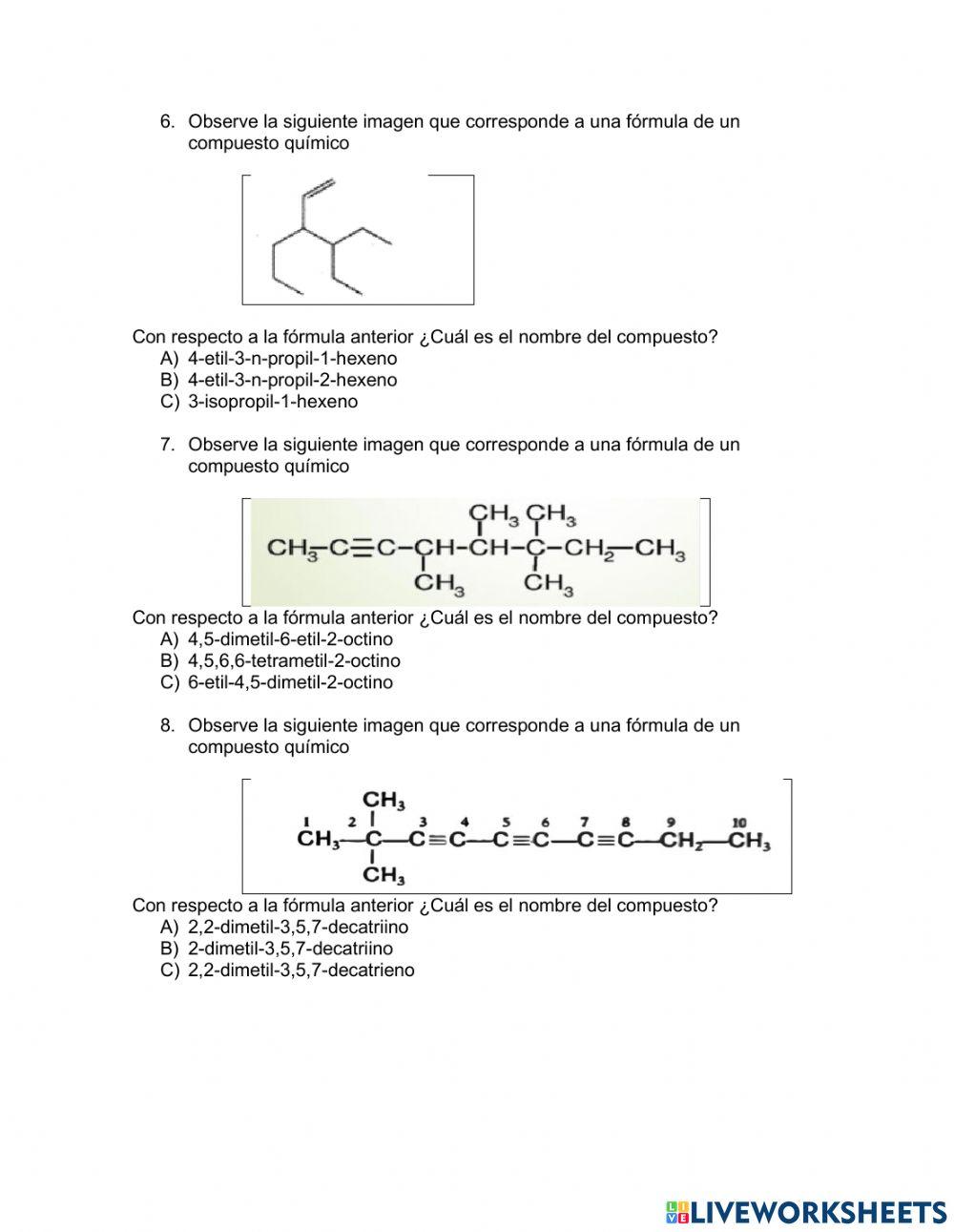 Nomenclatura orgánica