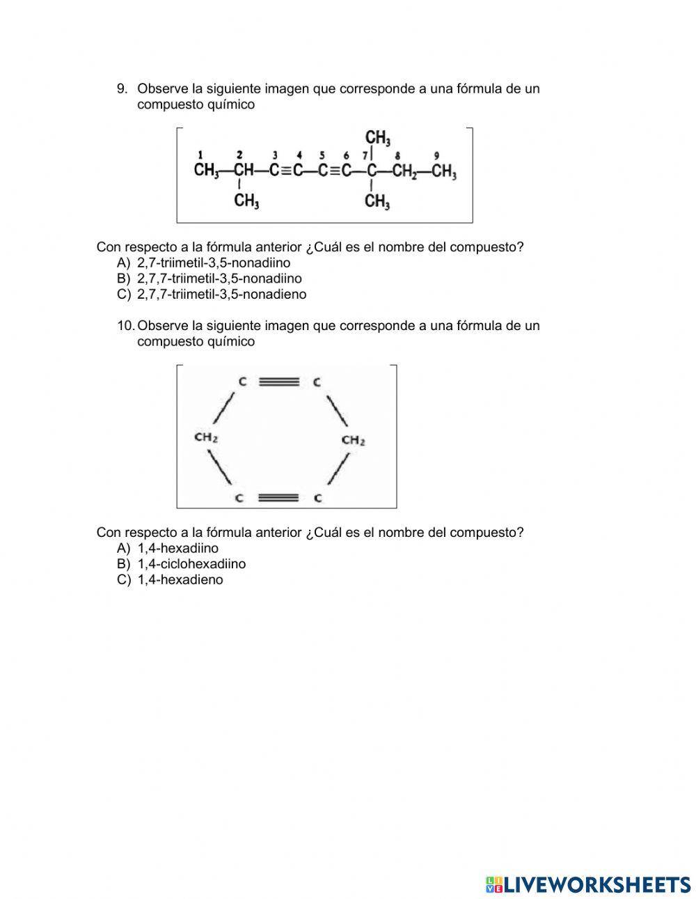 Nomenclatura orgánica