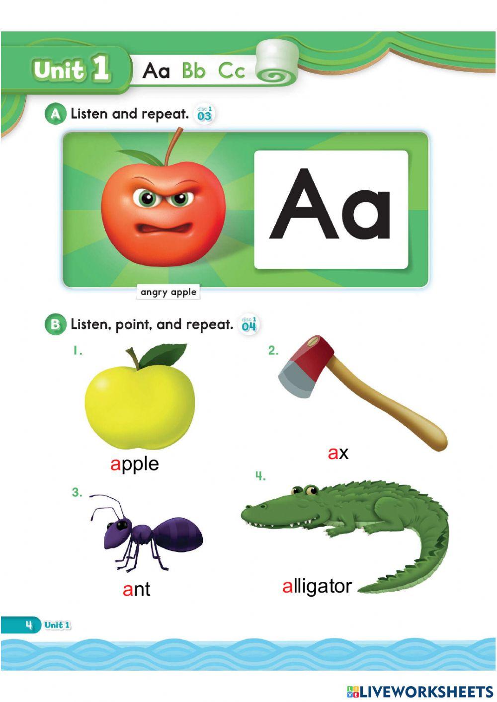 Phonics World - Letter A - I